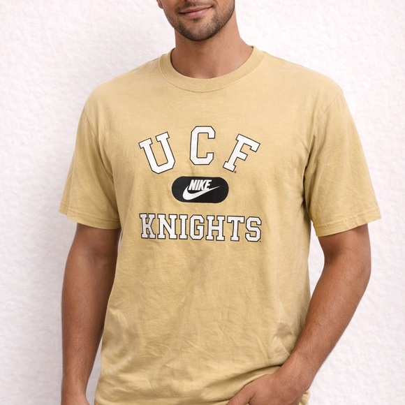 Nike Other - Nike Tan UCF Knights Short Sleeve Crewneck Tee